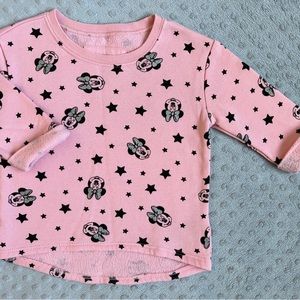 4T Old Navy Minnie Hi Lo Sweatshirt VGUC